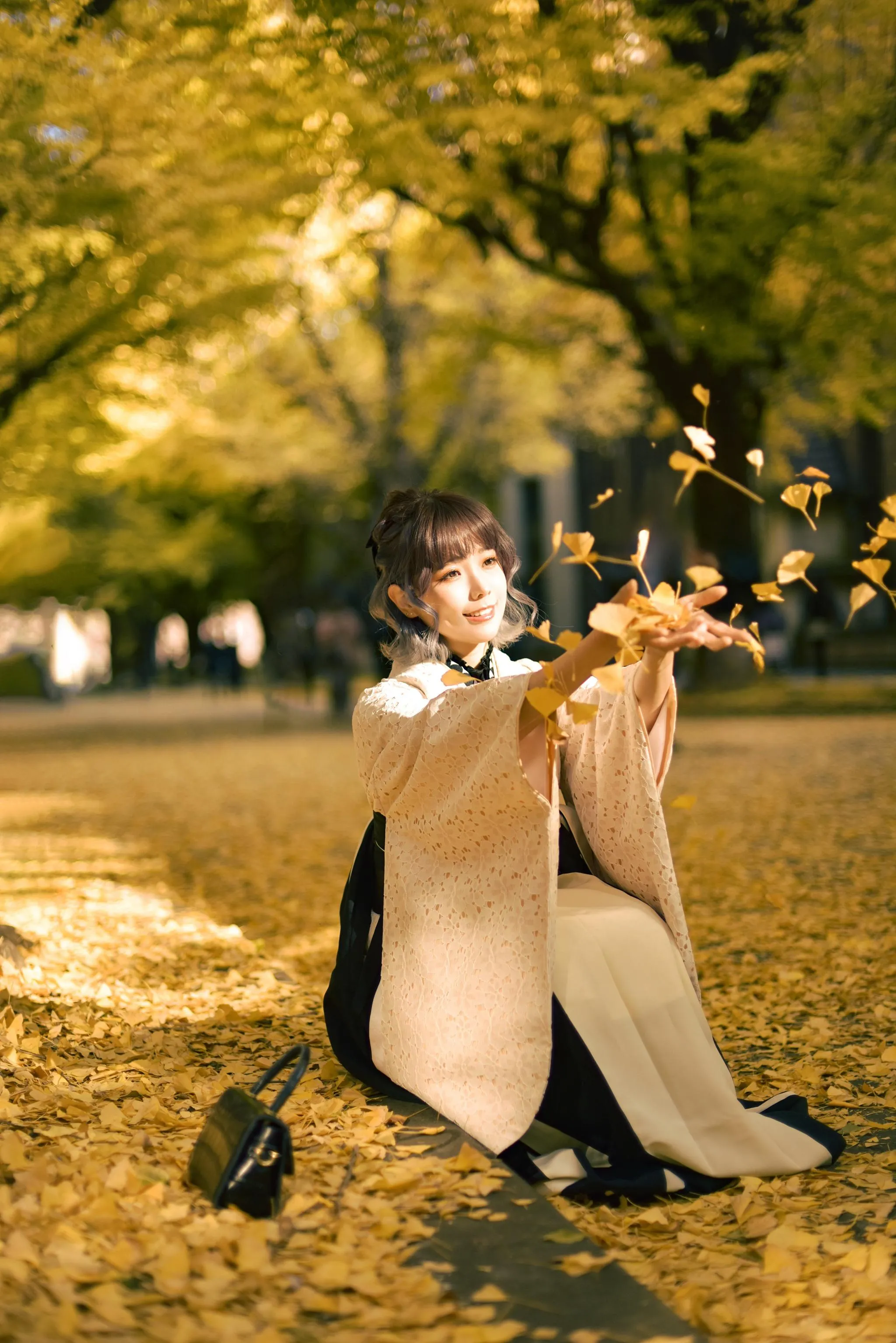 ElyEE子 – NO.130 23年11月订阅-Ginkgo Hakama [38P]插图1